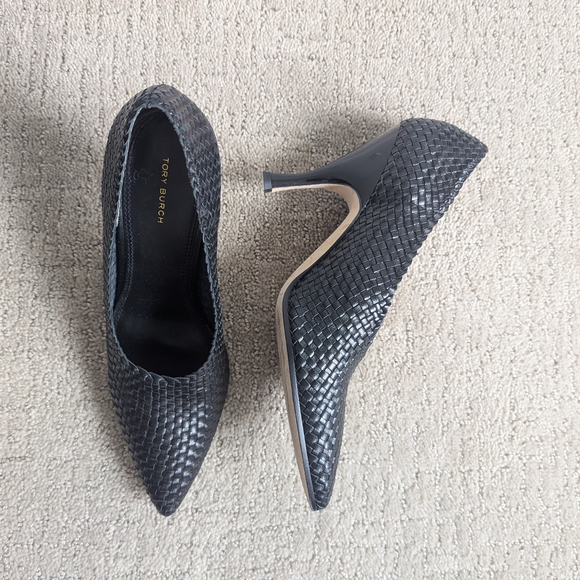Tory Burch Shoes - Tory Burch Black Heels Elegant Design